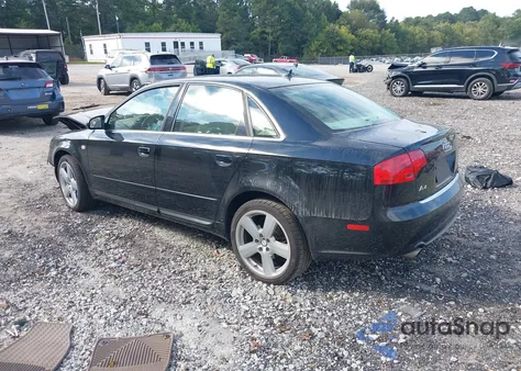 2008 Audi A4 3.2 z USA, uszkodzony, nr VIN WAUDH78E28A154957